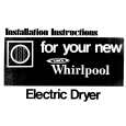 WHIRLPOOL 1LE5700XKW0 Installation Manual
