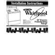 WHIRLPOOL RF302BXVM0 Installation Manual
