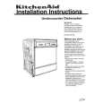 WHIRLPOOL KUDC220T6 Installation Manual