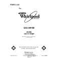 WHIRLPOOL LG6151XSW0 Parts Catalog